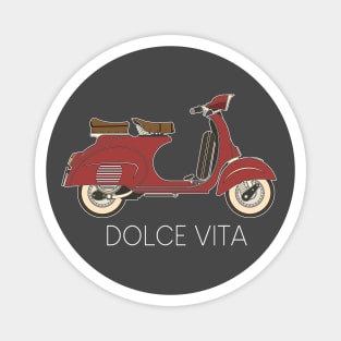 Dolce Vita Scooter Magnet